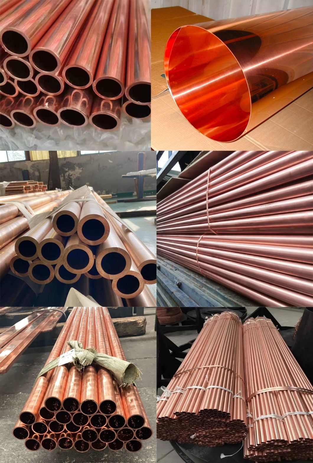 Brushed Copper C11000 Sheet Copper Sheet Brush Brush Sheet