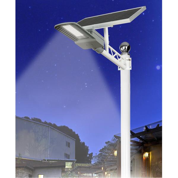 IP65 Commercial Outdoor Solar Street Lights 3.2V 40AH Aluminum Housing