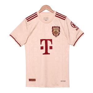 Wholesale Bayern Munich 125th Anniversary Apricot Player Edition Jersey Group Customization Exclusive from china suppliers