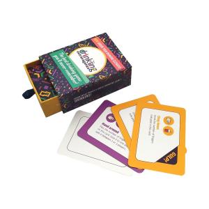 Wholesale 210g Youfu Game Playing Cards , 100PCS SGS Educational Flash Card Children from china suppliers