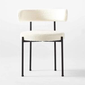 Wholesale Adjustable Modern Upholstered Dining Chairs White Upholstered Side Chair from china suppliers