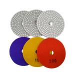Wet Flexible Resin 4 Inch Grinder Polishing Pads 100mm