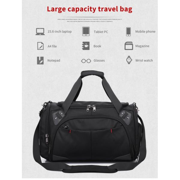 Anti Scratch 100l Duffle Bag Gym Sports Bag With Shoe Compartment Customized
