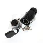 HangTon LP20 5A 10 Pin Connector Waterproof Male Plug Female Panel Mount Socket