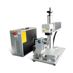 Wholesale 100w Fiber Laser Engraver 150x150mm Metal Plastic Fiber Laser Marker from china suppliers