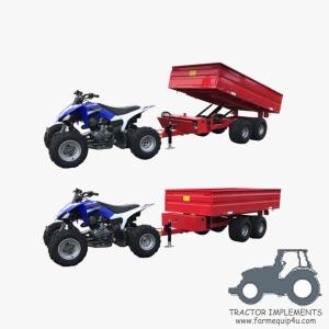 Wholesale 2T4WM/3T4WM/4T4WM - ATV Dump Trailer With Hydraulic Power Unit For Farm Transporting from china suppliers