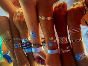 Wholesale Jewelry Metallic tattoo from china suppliers