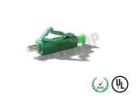 Single Mode Fiber Lc Connector , APC Polishing Fiber Optic Connectors