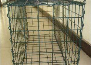 Wholesale Green Pvc Powder Coated Welded Gabion Baskets Anti Corrosion Seawall Protective from china suppliers