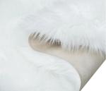 Cloud Faux Fur Floor Rug , Soft Faux Fur Rug Classic Cream White Non Slip