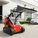 ZHONGMEI CE Construction Machinery Mini Skid Steer Track Loaders 890kg Small