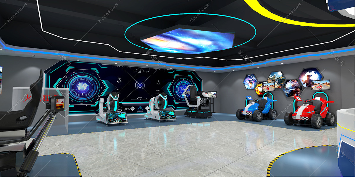 Indoor Playground Multiplayer Interactive 9d Vr Game Machine
