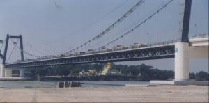 Wholesale Permanent Deck Steel Cable Suspension Bridge With Steel Truss from china suppliers