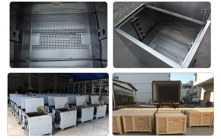 Vacuum Heating Tank 400 Liter Cleaning Dishes 3000W Kitchen Soaking Tank CR-338L Large Commercial Kitchen Equipment