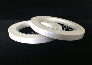 Wholesale Strong Tensile Strength Polyester Mylar Tape , 0.05mm Thick White Acrylic Adhesive Tape from china suppliers