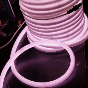 Wholesale 24v 360 round neon rope 20mm waterproof led tube rgbw led rgb flexible led neon tube from china suppliers