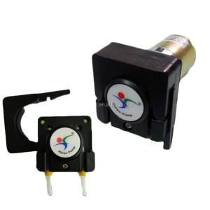 Wholesale DC 12V 24V gear motor 2ml/min 0.5ml/min 4ml/min micro OEM peristaltic pump from china suppliers