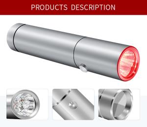 Wholesale Gift Box Packed 630nm 660nm 850nm 3 LED Red Light Torch For Wrinkles Reduce from china suppliers