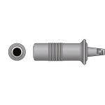 Adult Skin 2 Pin Medical Temperature Probe Temperature Adapter Connector
