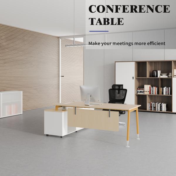 Commercial Classic Home Office Desks Rectangular Design Office Essential