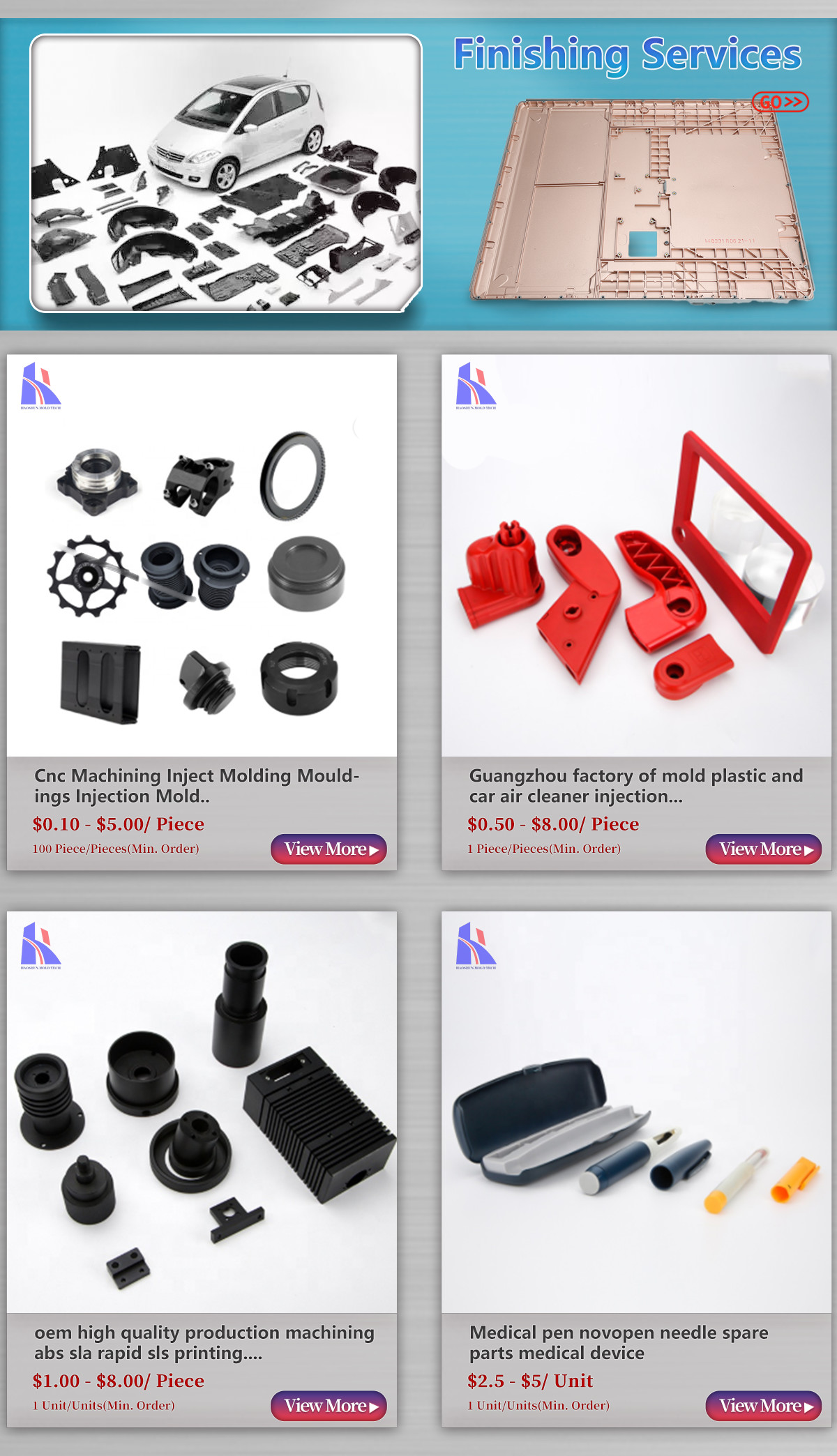 Die Tooling Manufacturer Rapid Quality Industrial Small Parts Maker Making For Plastic Injection mold