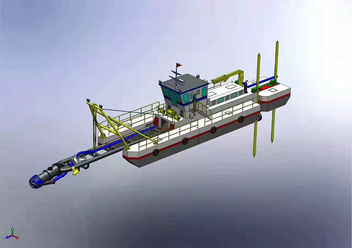 Customizable Sand Mining Dredger Equipment 20inch Model for Extraction and Mining