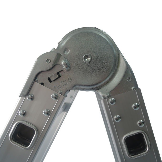 GS EN131 Aluminium Multi Purpose Ladder 4x3 Anti Slip Design Work Comfortably