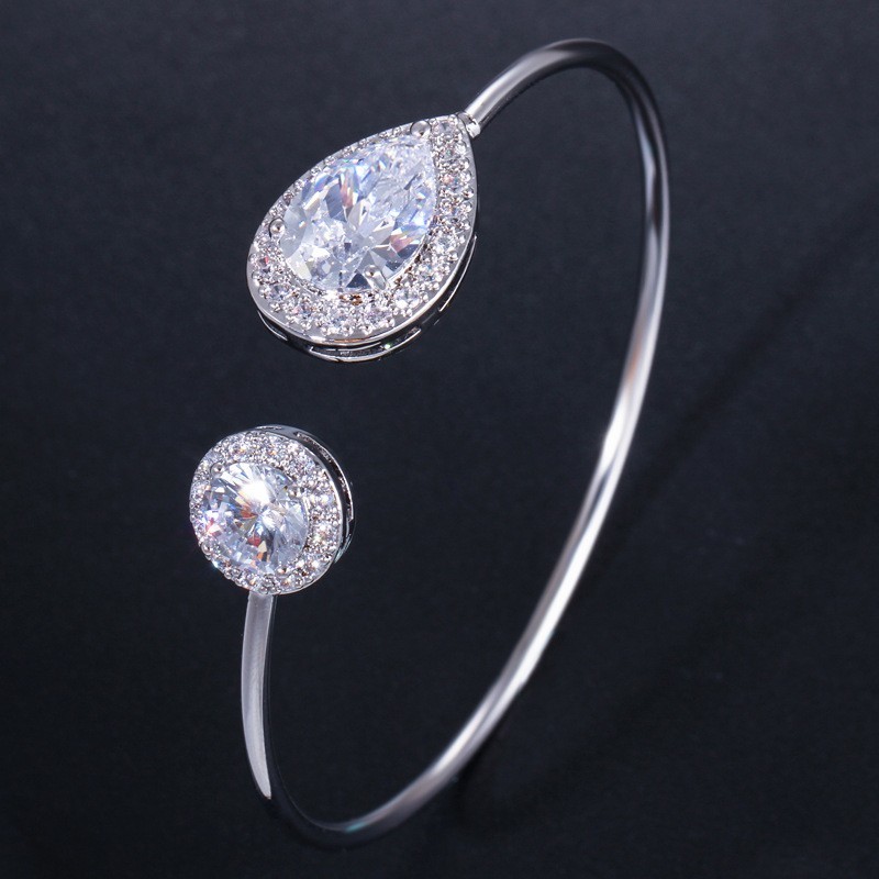 Fashion Brass Tennis Bracelet AAA CZ Bling Bling Bracelet Bangle Cubic Zirconia Bracelet For Men And Women