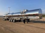 CIMC Super B Semi-Trailer Fuel Tank New Condition Stainless Steel Aluminum Alloy