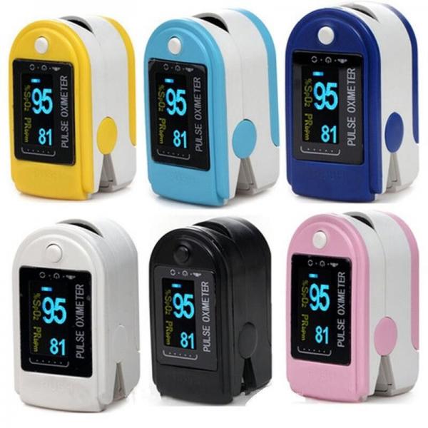 Quality healthcare FREE Shipping CE FDA Passed CMS50D Fingertip Pulse Oximeter Blood Oxygen SPO2 Monitor Color OLED Display for sale
