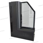 Sound Insulation Aluminum Alloy Profile Tempered Glass Sliding Window For
