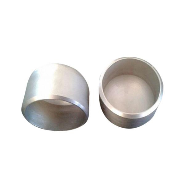 Oval Custom Titanium Pipe Fitting Tube End Plug Corrosion Resistance For Chemical