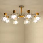 Vintage Chandelier Ceiling Chandeliers Adjustable Lustre For Living Room Bedroom