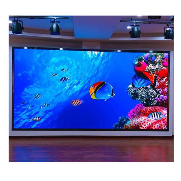 Full Color Indoor Fixed LED Display Front Maintenance Ultra Thin Screen P2
