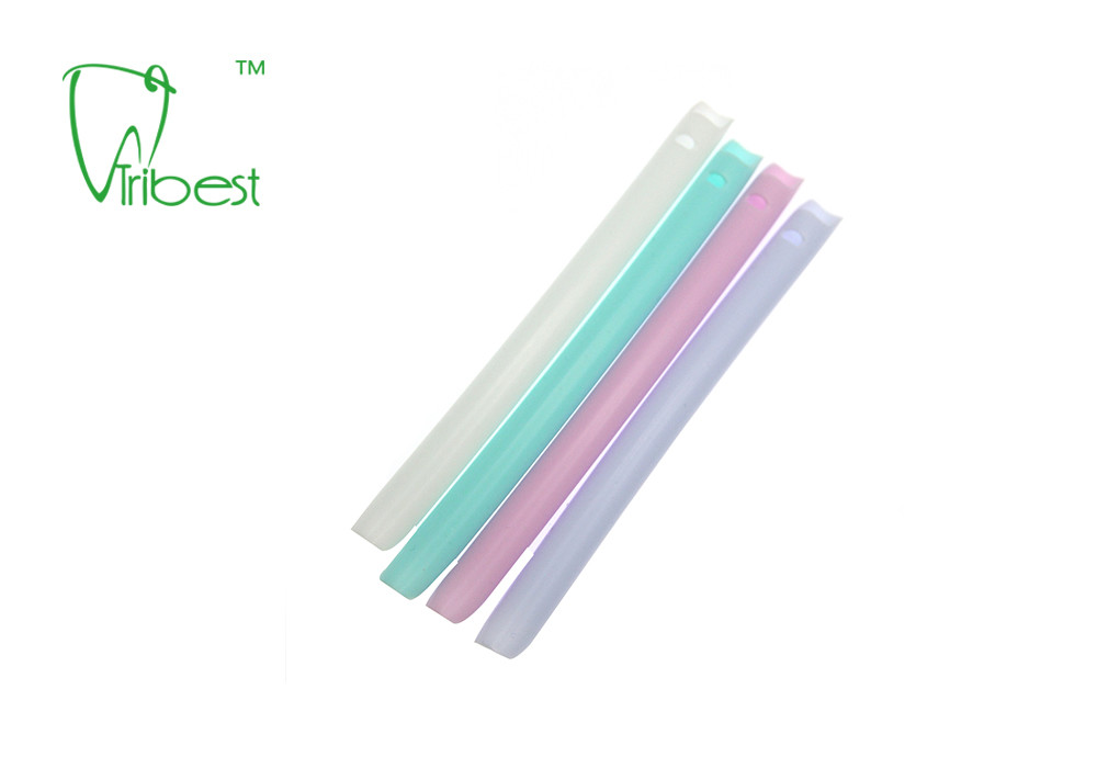 Disposable Clear PVC Dental Suction Tip High Volume Evacuator Vented