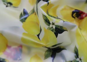 Wholesale Waterproof Garment TPU Leather White Frosted Printed Lemon Eco - Friendly from china suppliers
