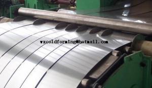 China Automatic Steel Slitter Machine Carbon Steel With Scrap Rewind Device on sale
