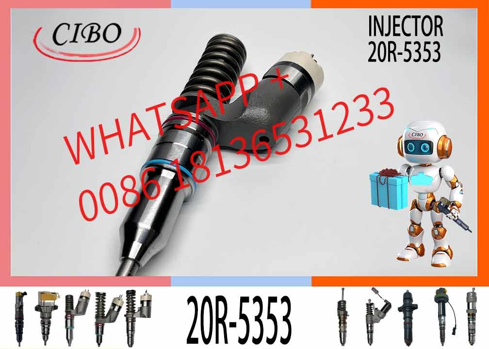 Common rail injector fuel injecto 10R-2772 10R-7230 10R-8502 20R-5353 20R-1308 20R-2285 253-0615 10R-1000