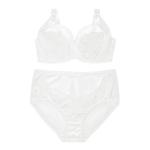 BEIZHI Fashion Lace Thin Bra & Brief Set Lingerie Women Underwire Plus Size Bra