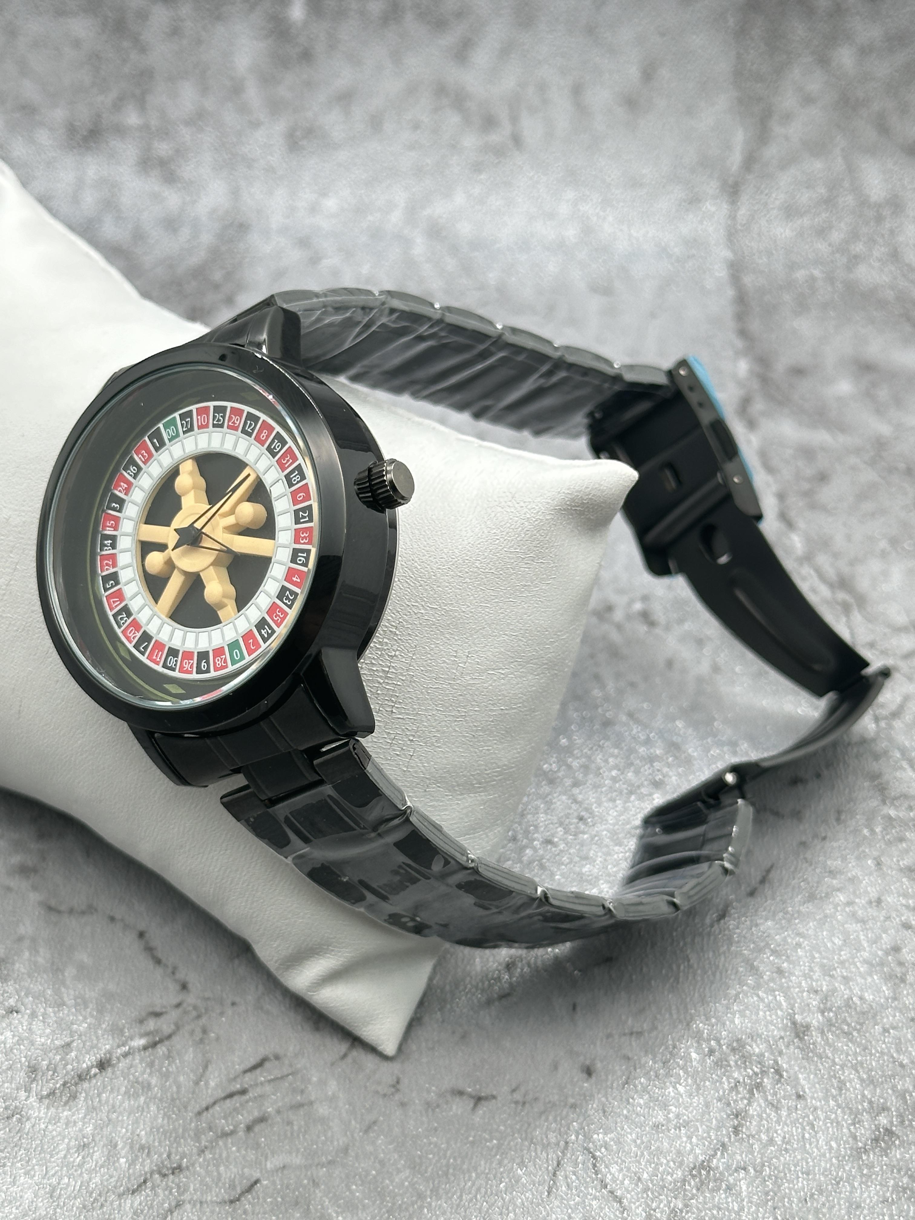 Colorful Rotating Fashion Stainless Steel Watch