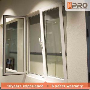 Wholesale Thermal Break Glass Home Window , Double Glazed Aluminum Tilt And Turn Windows from china suppliers