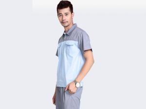 Wholesale Lapel Adults Industrial Workwear No Wrinkling With Good Wash Fastness from china suppliers