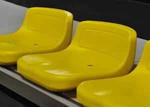 Wholesale Sports Chairs for Bleacher Basketball Stadium Low Back Plastic Seat from china suppliers