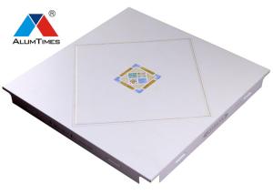 Wholesale 450*450 Aluminum Hotel Bath Room Ceiling Tiles Steady Structure from china suppliers