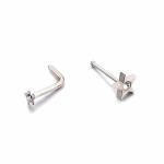 Wholesale Fashion Body Jewelry L Shape Stainless Steel Piercing Jewelry Ring