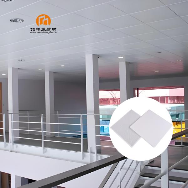 Sound Absorption 600*600 600*1200 Clip-in Aluminum Ceiling Tile School