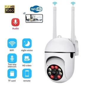 Wholesale HD 1080P Smart CCTV Security Camera 360 Degree WIFI Webcam Video from china suppliers