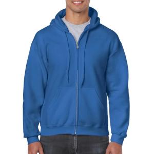 Wholesale Mens Full Zip Cotton Pullover Hoodie 50/50 Softer Feel Reduced Pilling from china suppliers
