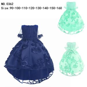 Wholesale girl's princess dress evening dress wear party dress ready goods ready to ship stock 102 from china suppliers