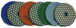 Wholesale Small Hand Dry Marble Concrete Countertop Polishing Pads For Orbital Sander 3 Inch from china suppliers